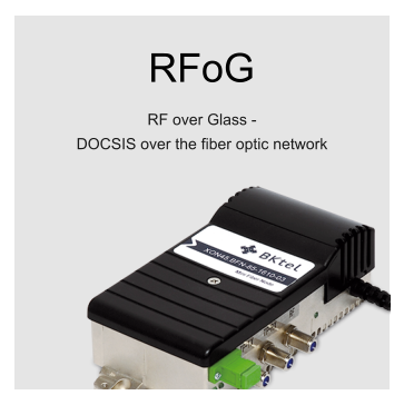 RFoG RF over Glass - DOCSIS over the fiber optic network